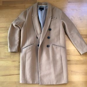 Banana Republic Tan Wool Coat [S]